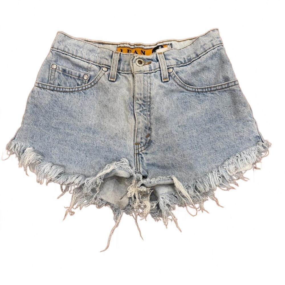 SOLD Silver Tab Levi's light wash cut off shorts Sz. XS/S - Picture 1 of 4